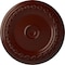 Ekena Millwork Carlsbad Ceiling Medallion (Fits Canopies up to 5 1/2"), 31 1/8"OD x 1 1/2"P, Brushed Mahogany CM31CABMF - alternate 1